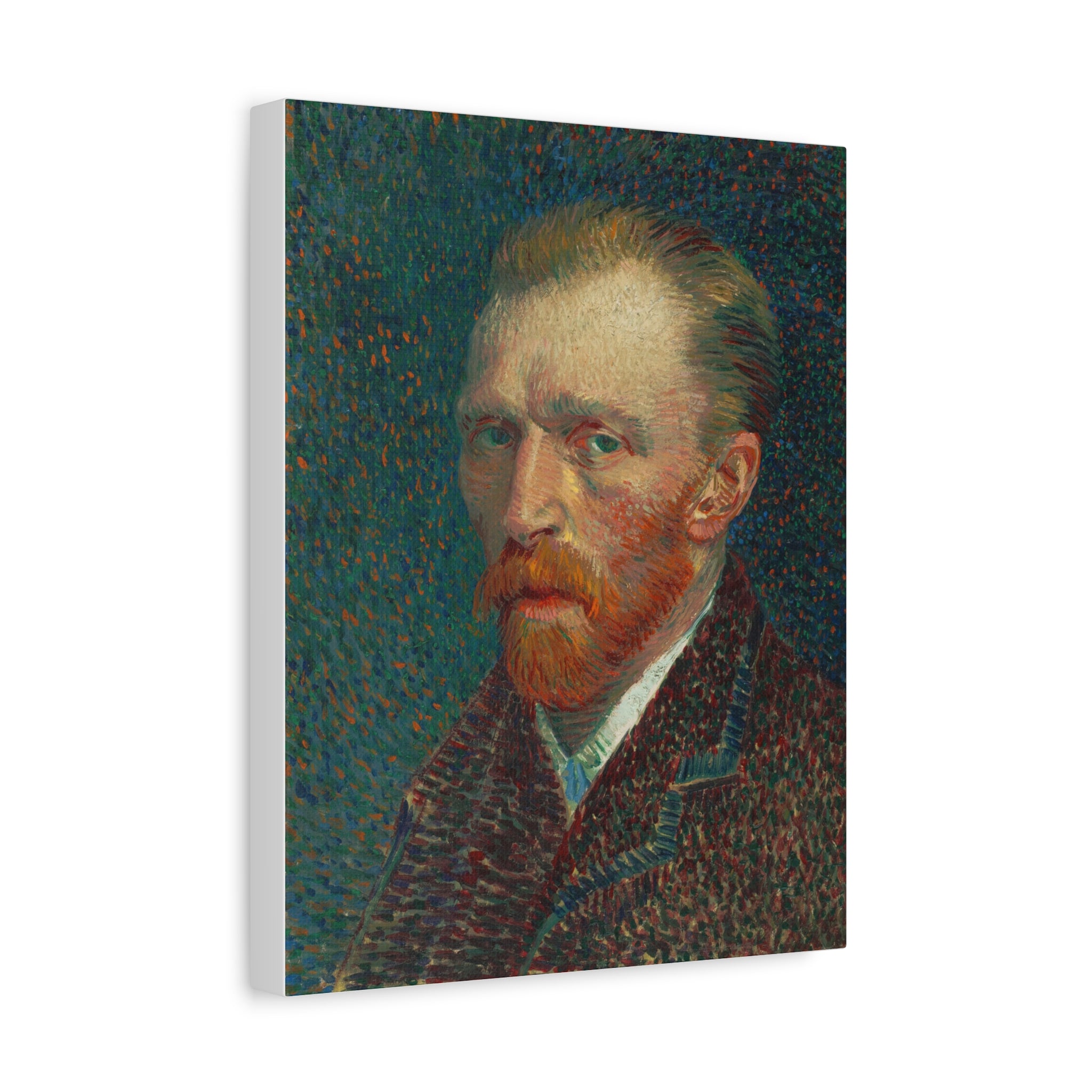 Vincent Van Gogh Self-Portrait 1887, Print/Hand Painted Replica
