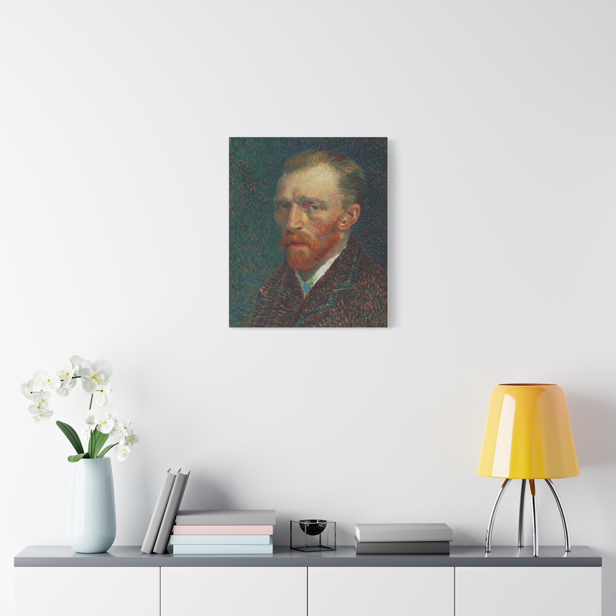 Vincent Van Gogh Self-Portrait 1887, Print/Hand Painted Replica