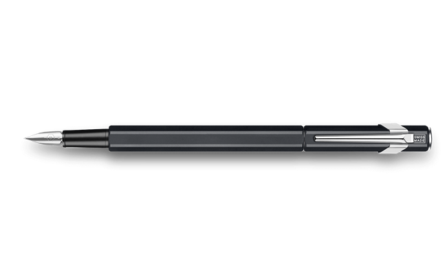 Metal Swiss Fountain Pen, Caran d'Ache
