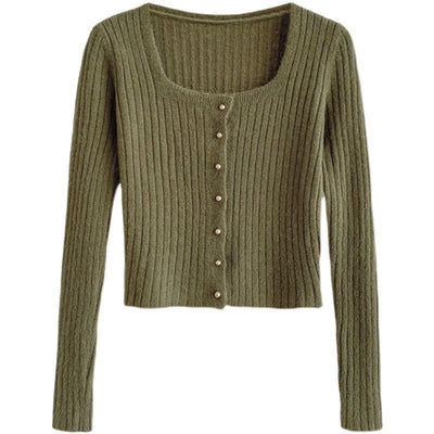Autumn 24 Petite Knit Cardigan Slim Chic