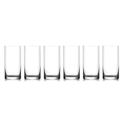 Crystal Highball Glasses, Set Of Six